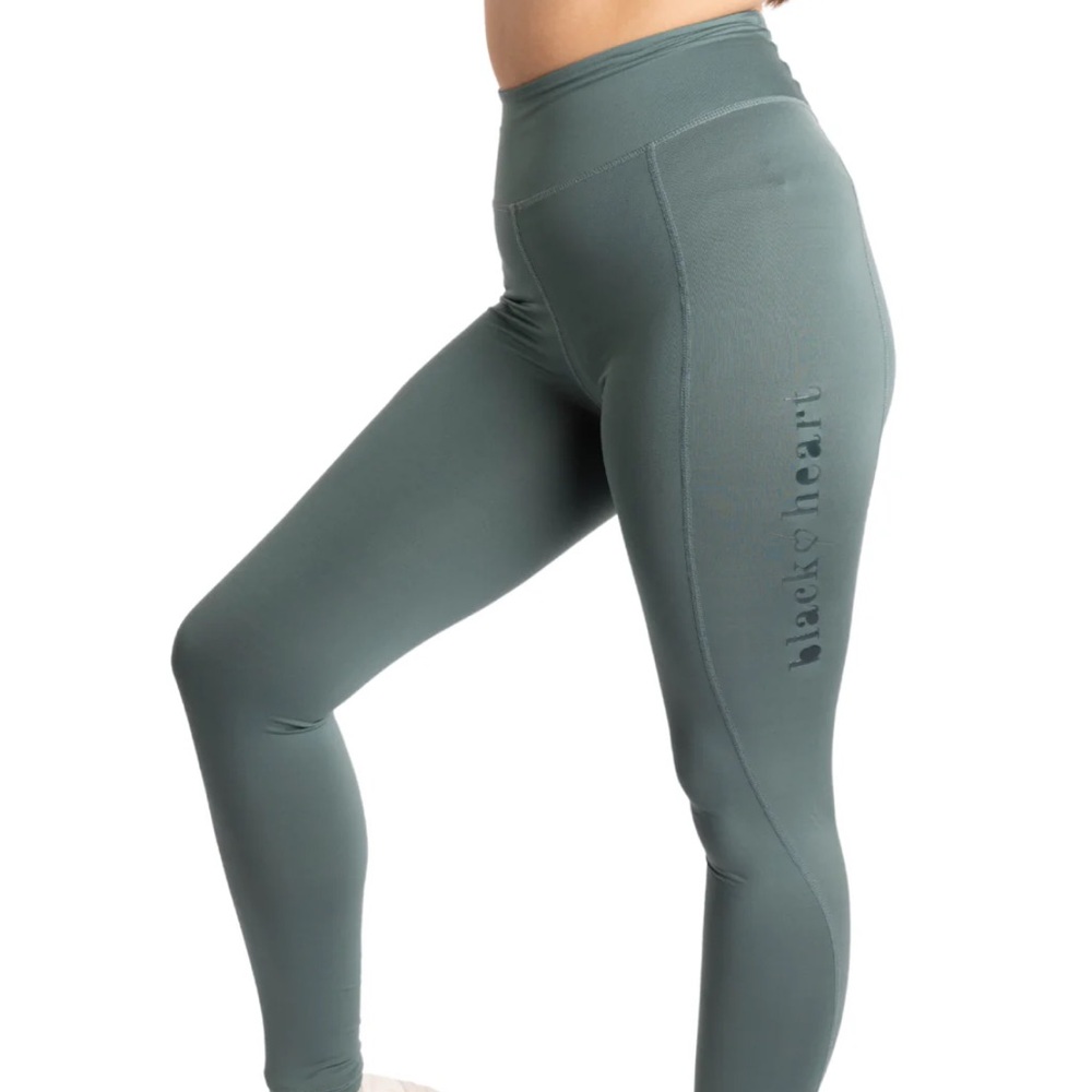 Black Heart Equestrian Leggings - Picture 9 of 11